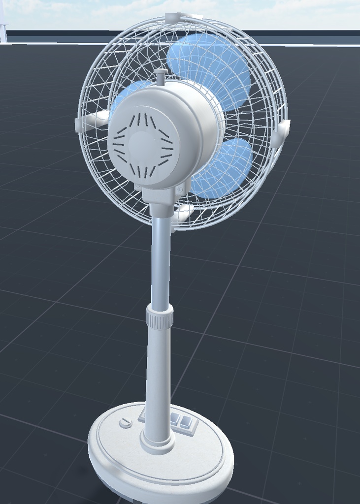 扇風機3Dモデル