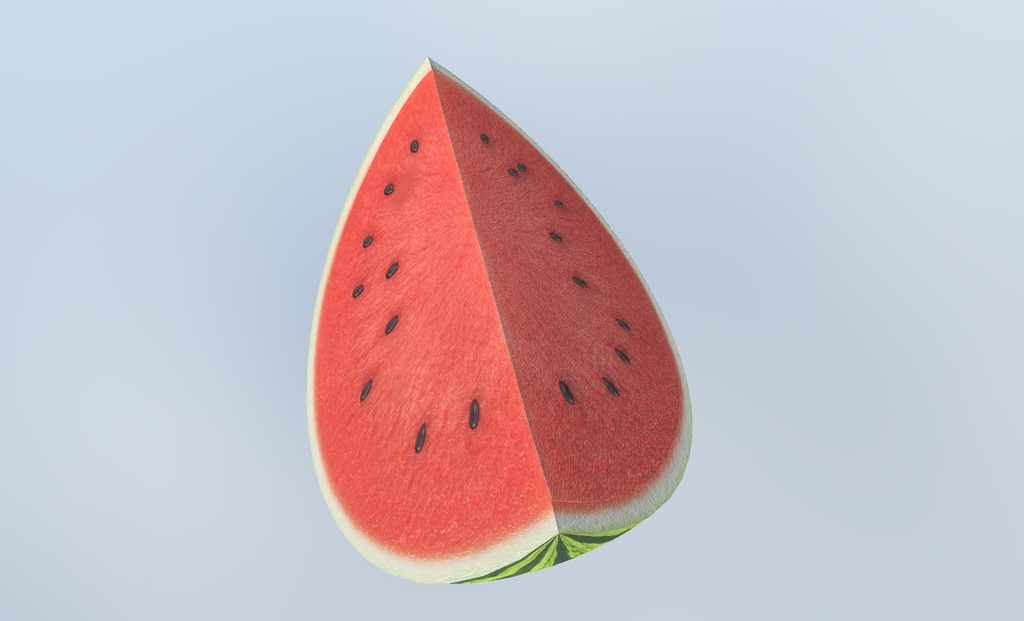 スイカ3Dモデル