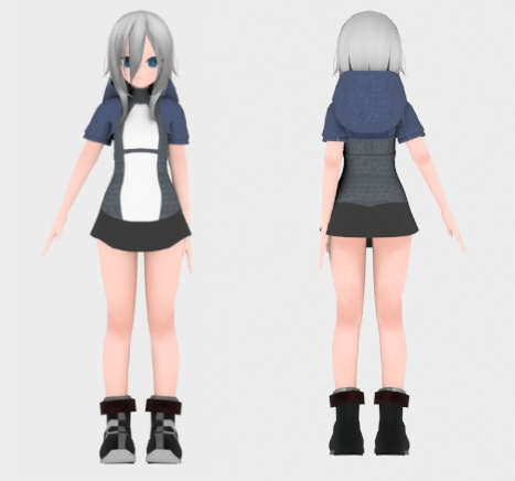 オリジナル3Dモデル ラフトラ