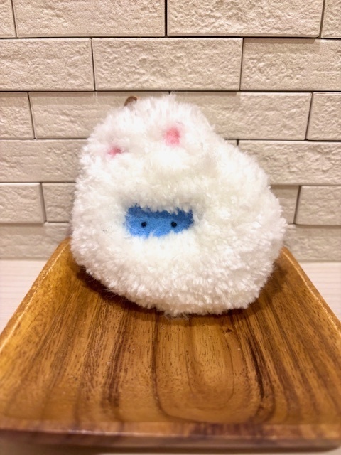 雪プチ ふわもこキーホルダー