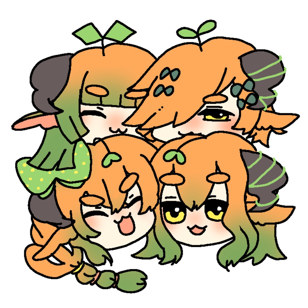 【三周年記念グッズ】めめ大集合ステッカー！