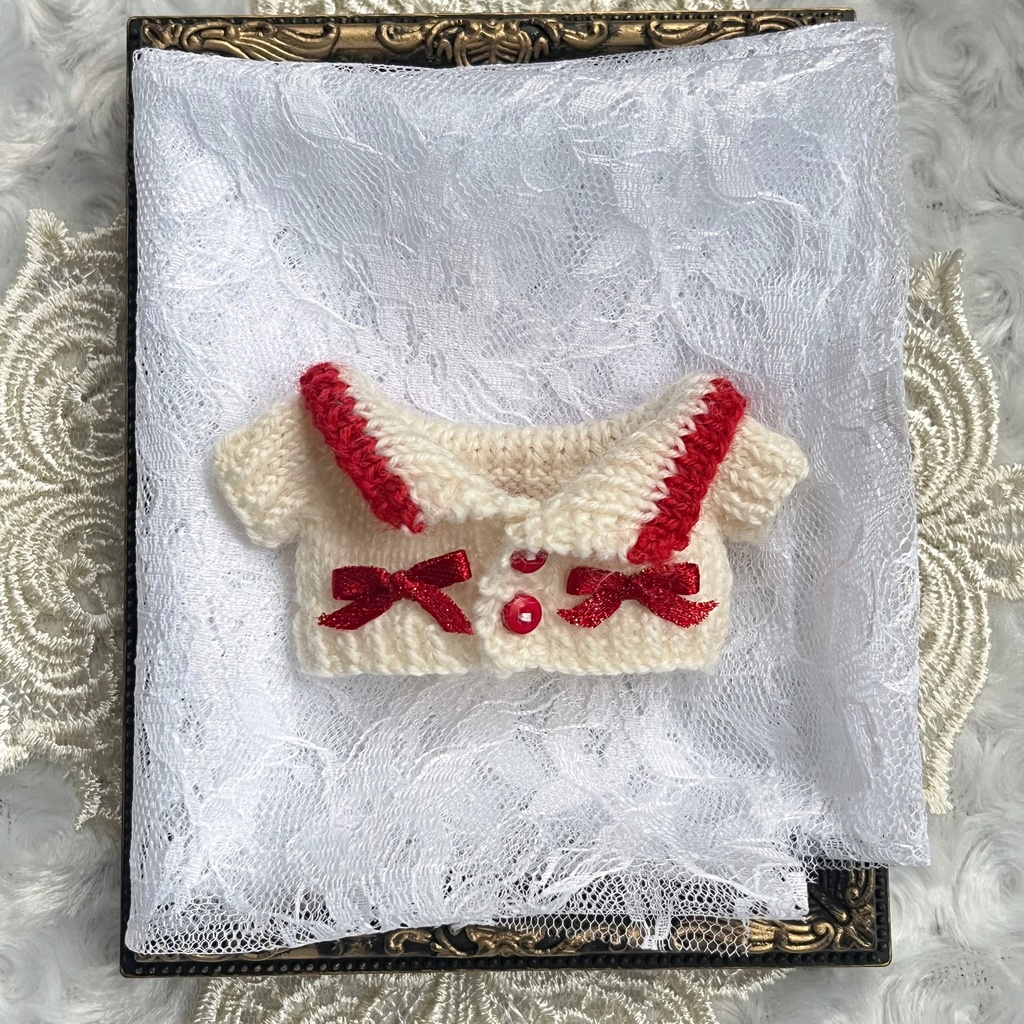 【ぱぺ用】ニットジャケット-christmas ver-