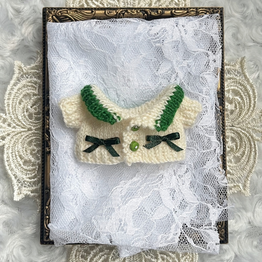 【ぱぺ用】ニットジャケット-christmas ver-