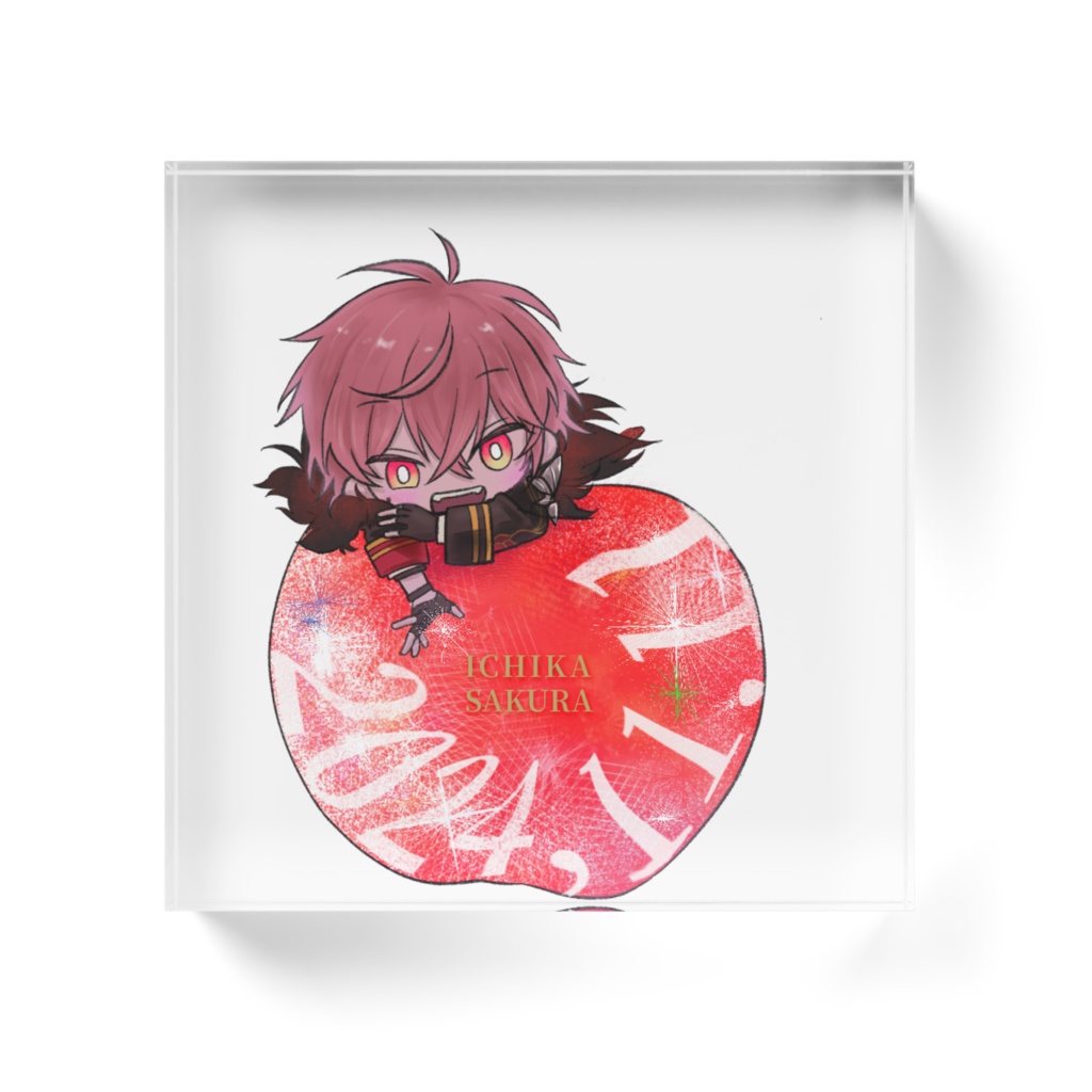 《誕生日記念商品》 桜一華アクリルブロック(ジャガーノート)