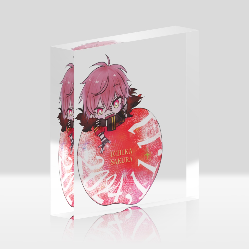 《誕生日記念商品》 桜一華アクリルブロック(ジャガーノート)
