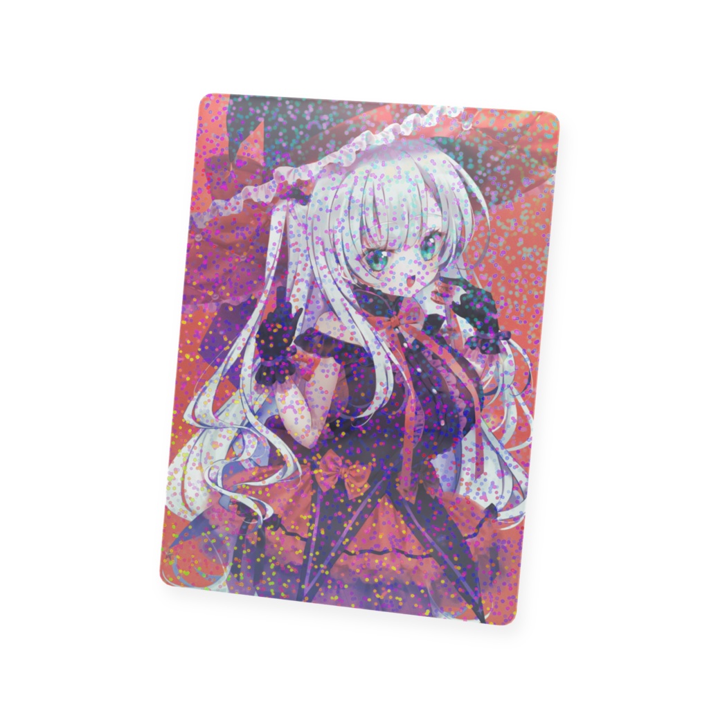 2025ハロウィン麗衣ちゃんきらきらプラスチックカード