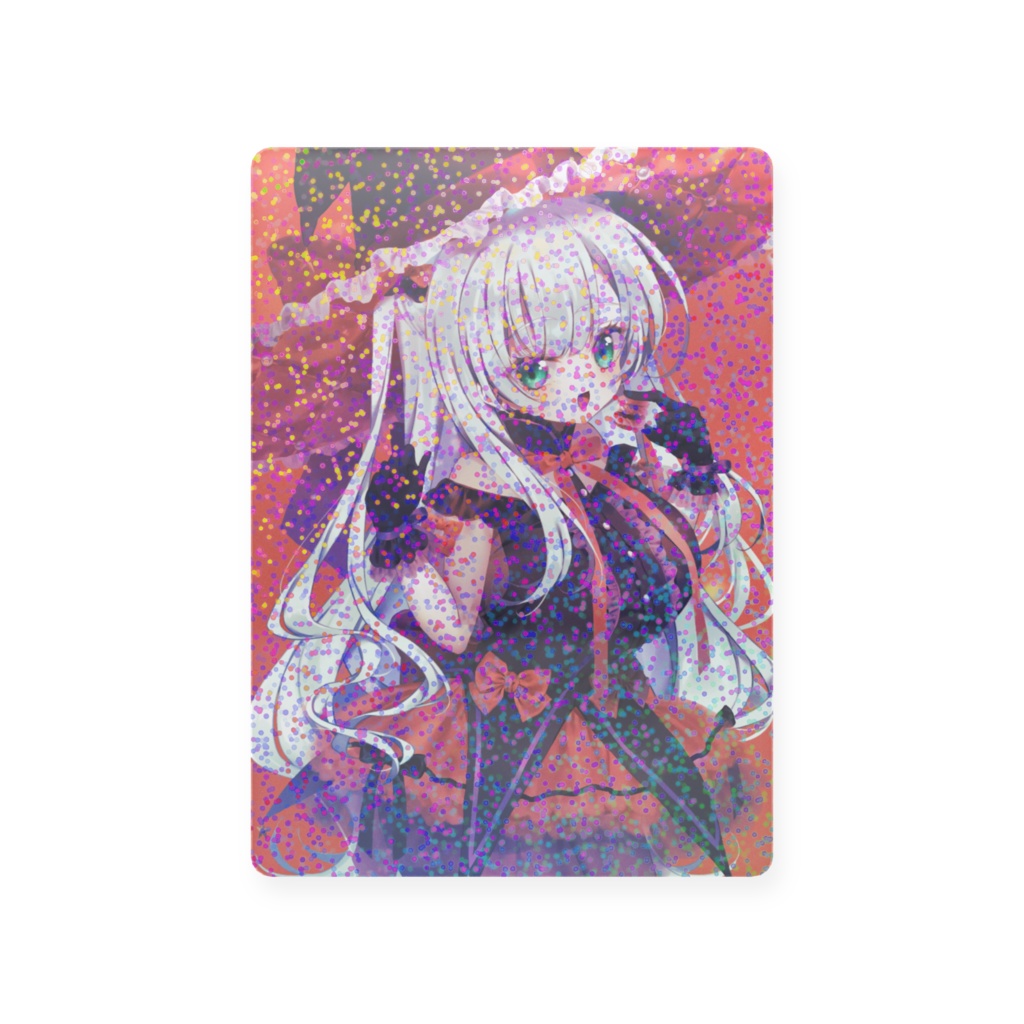 2025ハロウィン麗衣ちゃんきらきらプラスチックカード