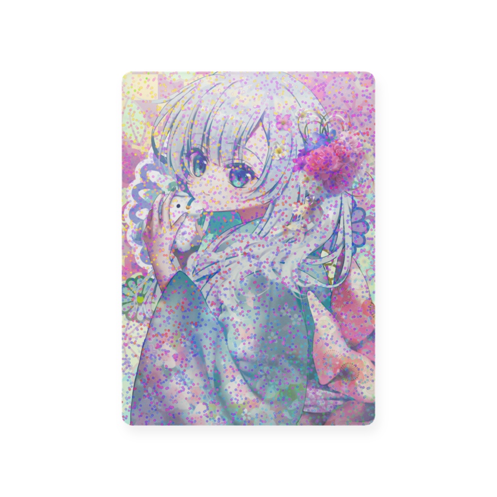 2026お正月麗衣ちゃんきらきらプラスチックカード