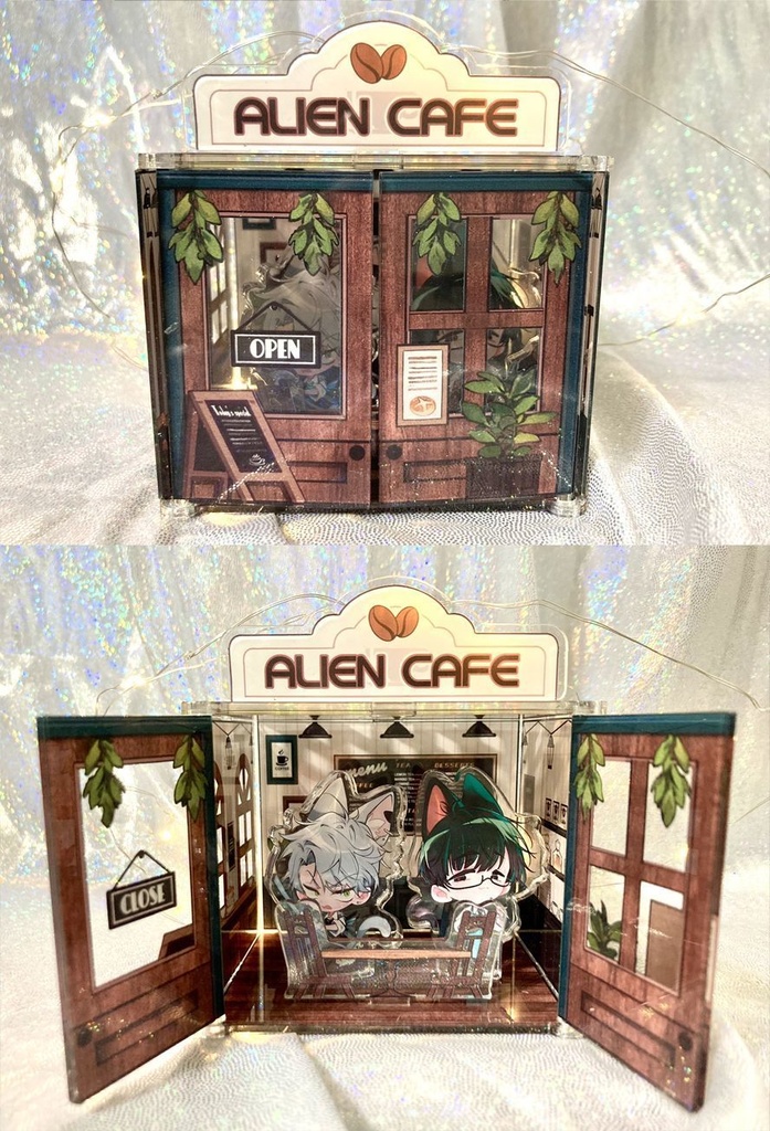 ALIEN STAGE カフェセットver. アクリルブロック