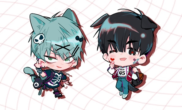 ALIEN STAGE アメリカ高校AU ミニアクリルスタンド