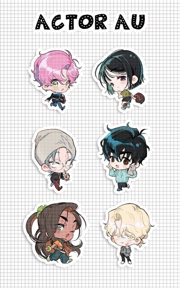 ALIEN STAGE 俳優AU ミニアクリルスタンド