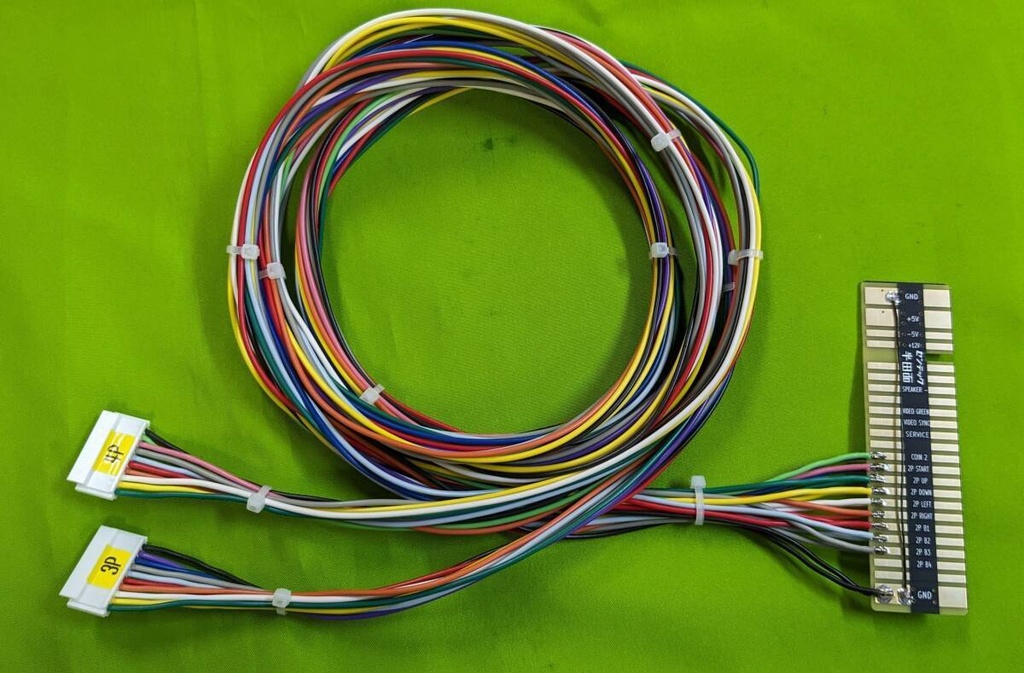 ナムコ拡張48P用コネクタ/4P拡張ケーブル付・ステレオ右ch出力・ヘッドホン端子