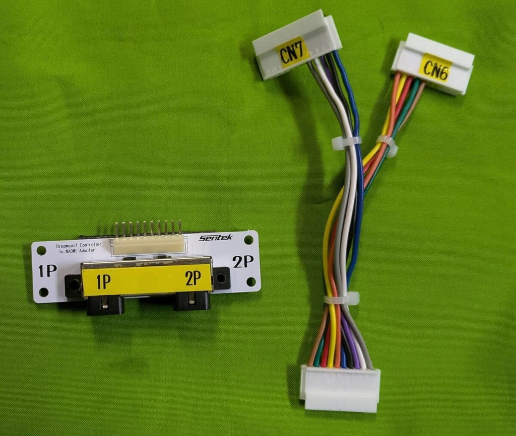 セガ NAOMI/2用キーボード&ドリキャスパッドVM用インターフェイスコネクタケーブル