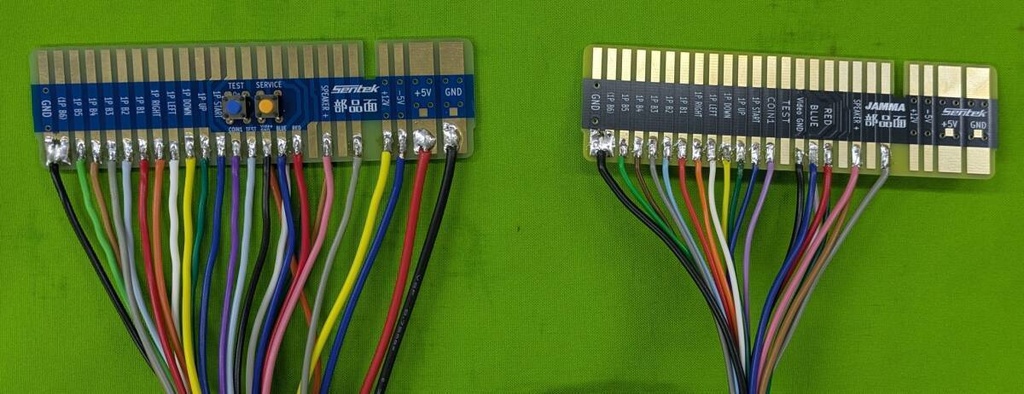 JAMMA基板用汎用対戦ハーネス/200cm/キック線別売