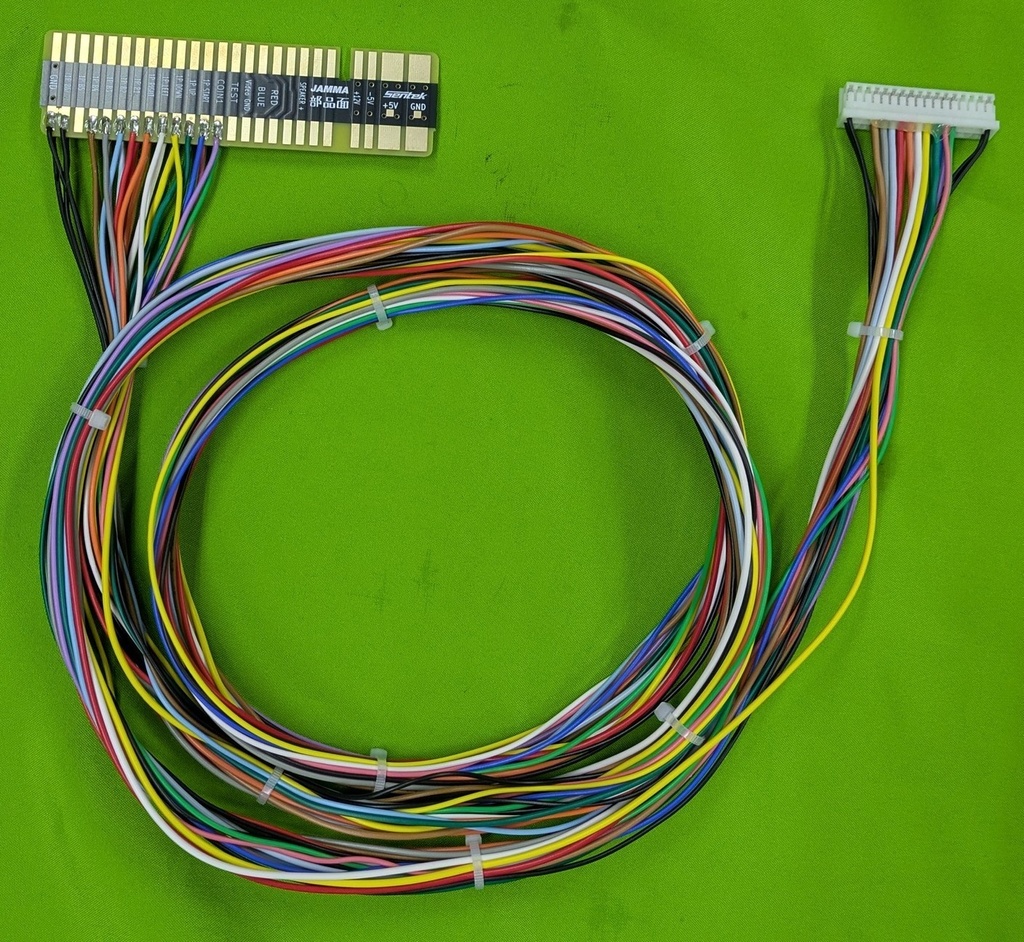 カプコン CPS2用拡張ハーネス 3P4P用