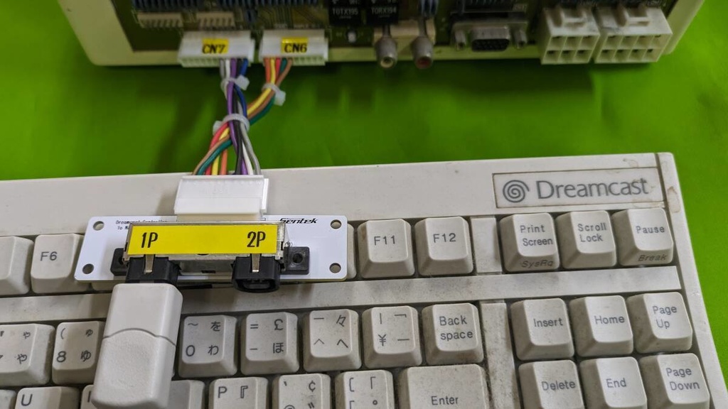 セガ NAOMI/2用キーボード&ドリキャスパッドVM用インターフェイスコネクタケーブル