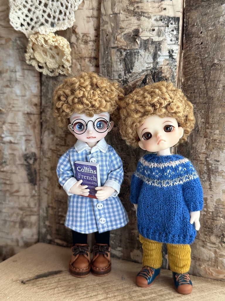 ドール用 高級モジャアフロ