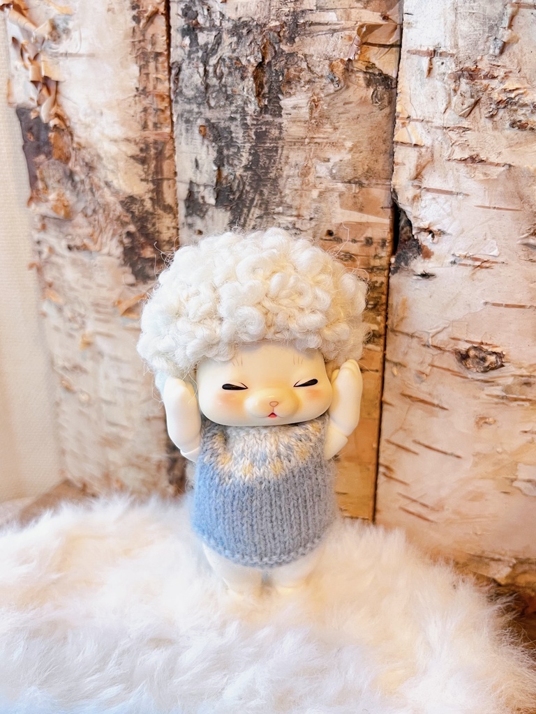 ドール用 高級モジャアフロ