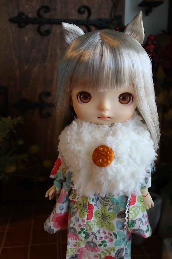 ドール用 ブローチ お花