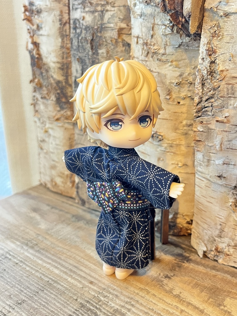 オビツ11 浴衣 ねんどろいどどーる 麻の葉