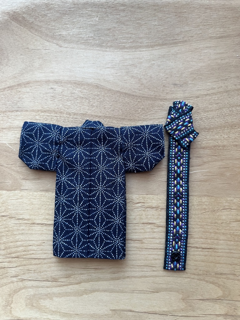 オビツ11 浴衣 ねんどろいどどーる 麻の葉