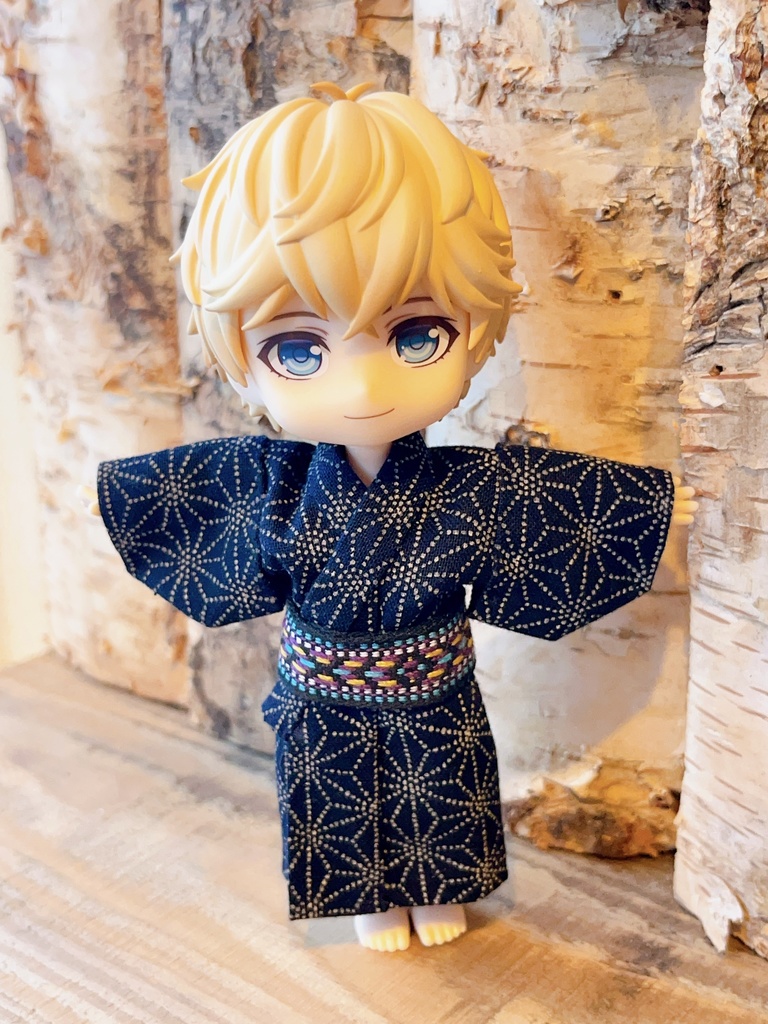 オビツ11 浴衣 ねんどろいどどーる 麻の葉