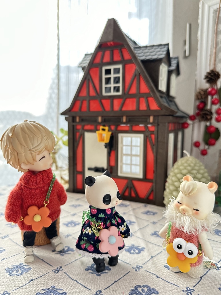 ドール用 ショルダーアクセサリー お花