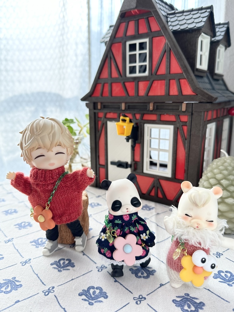 ドール用 ショルダーアクセサリー お花