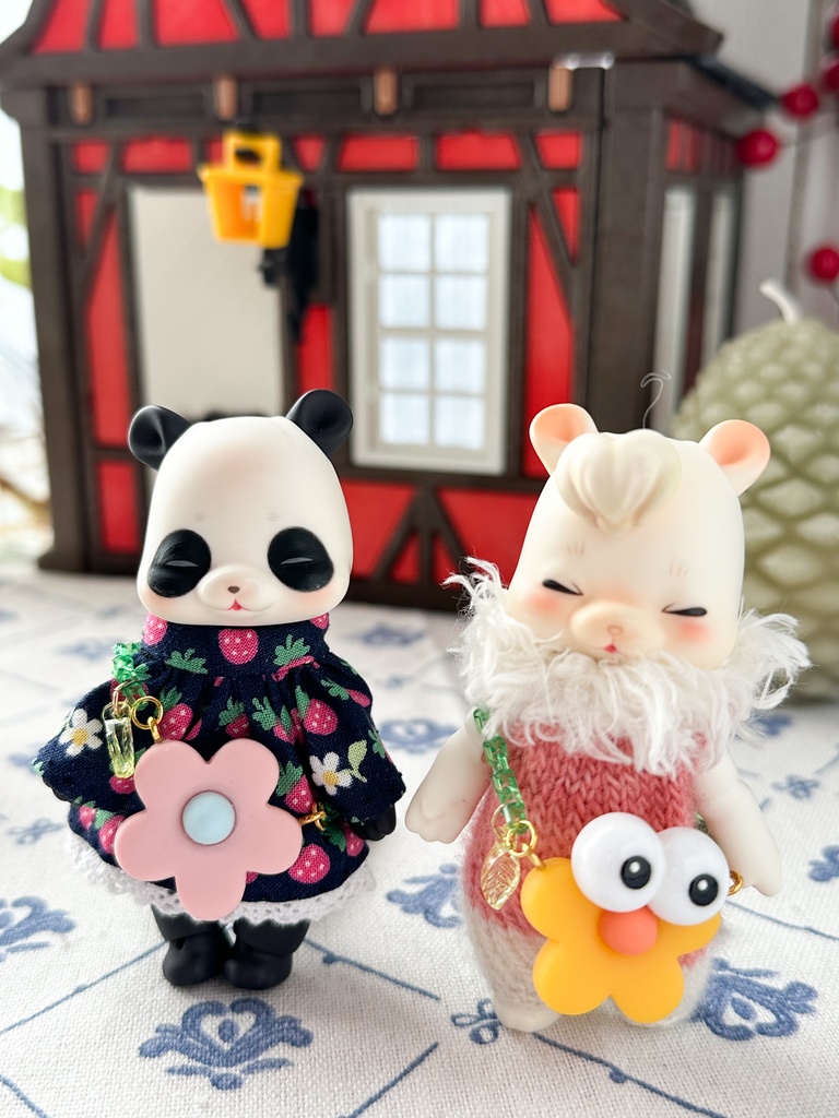 ドール用 ショルダーアクセサリー お花