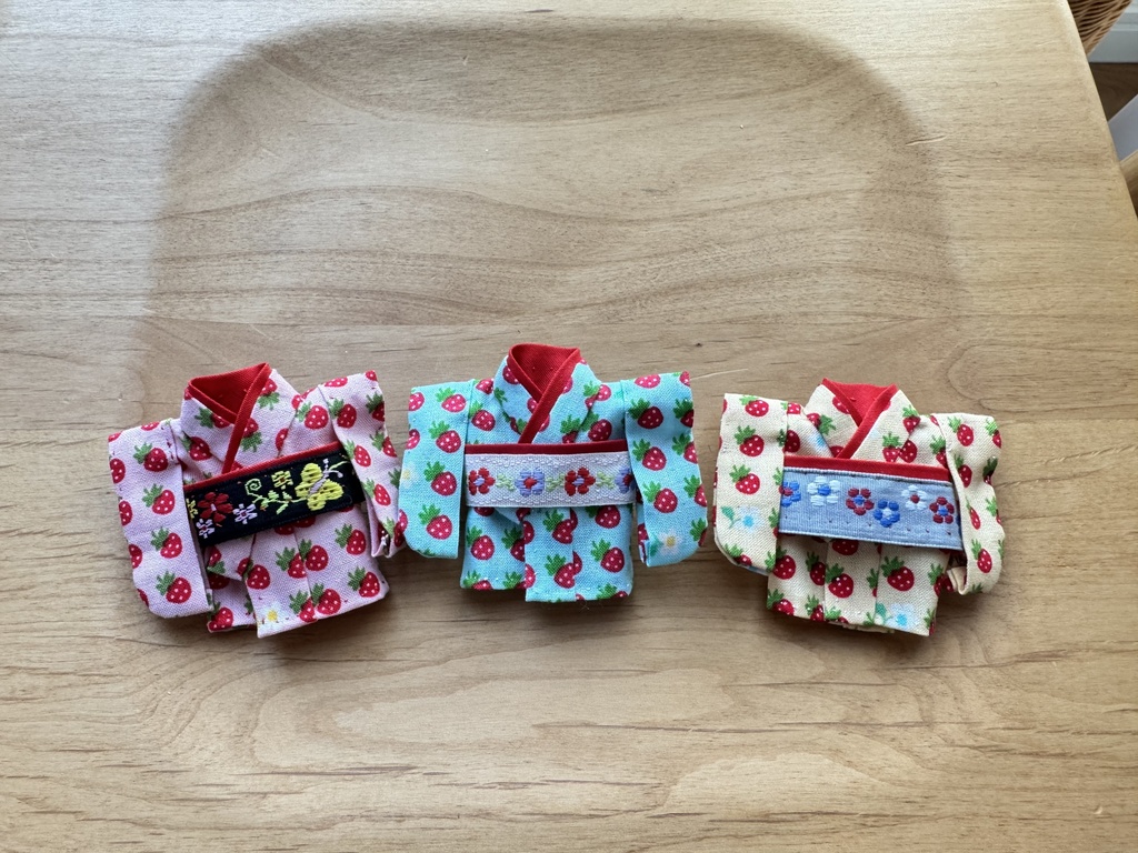 cocoriang kumukuku サイズ いちごお着物