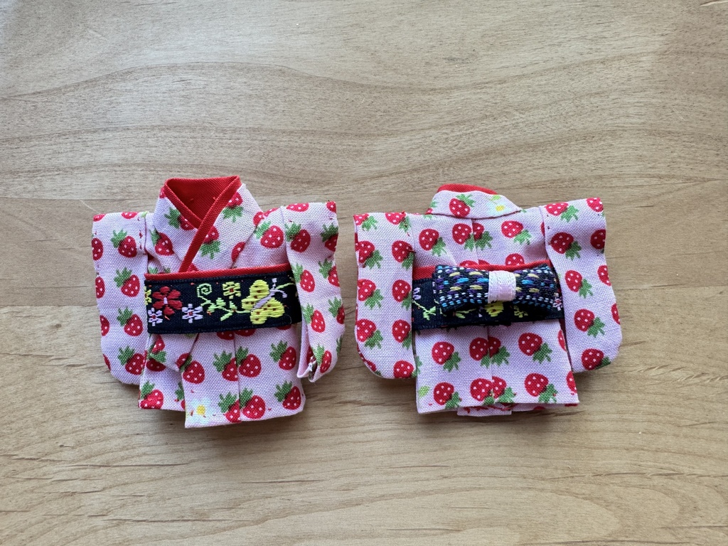 cocoriang kumukuku サイズ いちごお着物