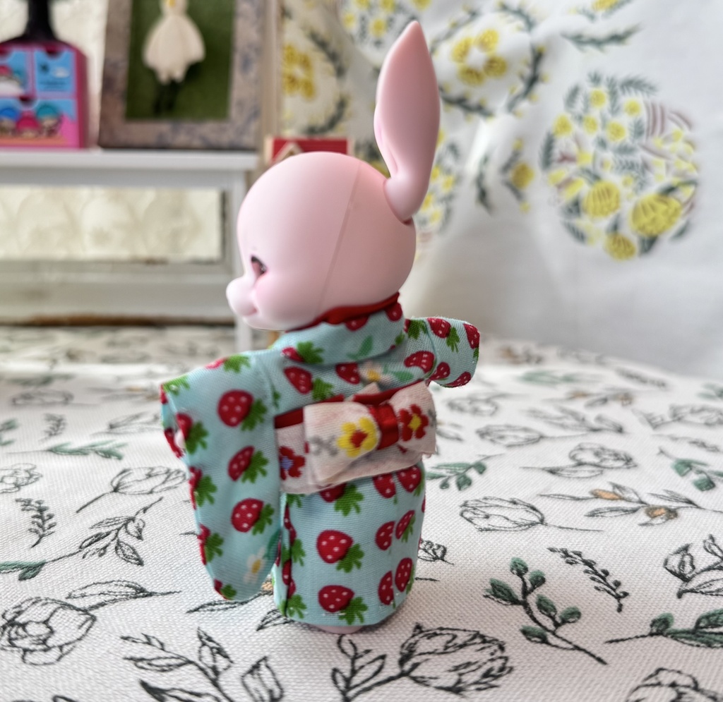 cocoriang kumukuku サイズ いちごお着物