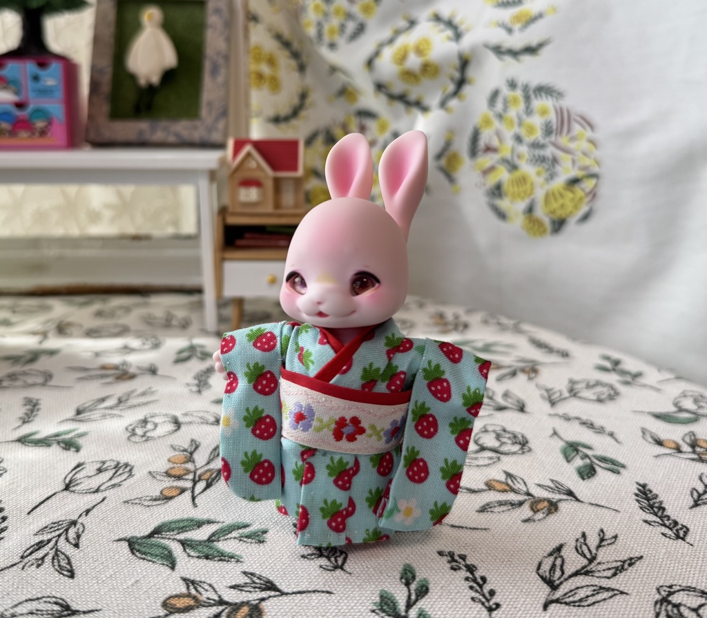 cocoriang kumukuku サイズ いちごお着物