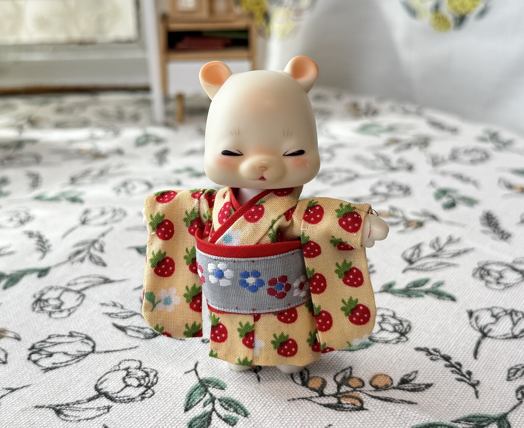 cocoriang kumukuku サイズ いちごお着物
