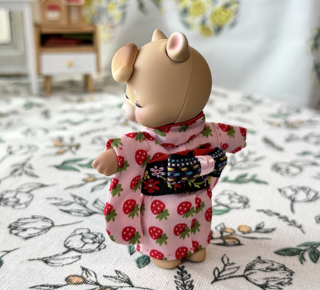 cocoriang kumukuku サイズ いちごお着物