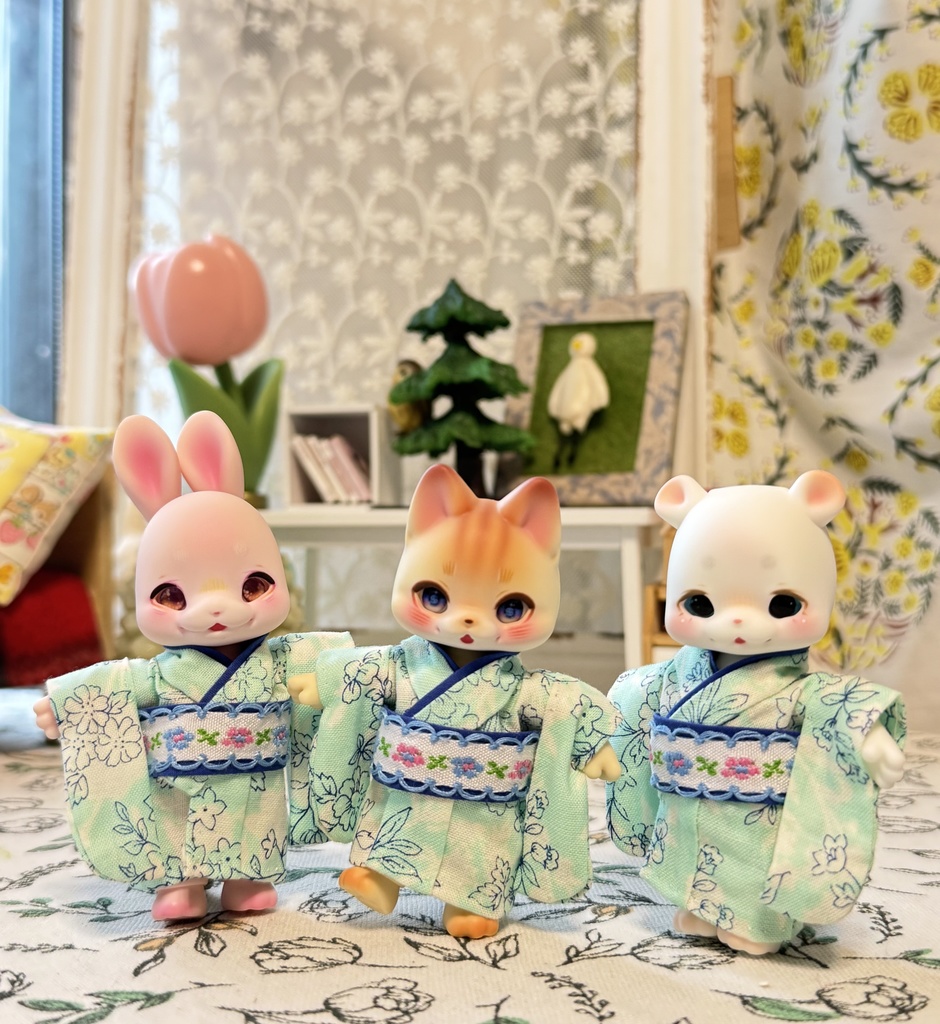 cocoriang kumukuku お着物 翠