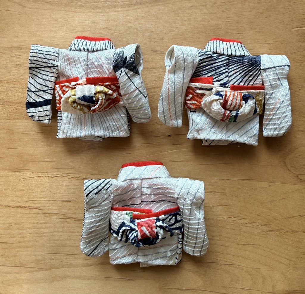 kumukuku cocoriang 正絹 お着物 松葉