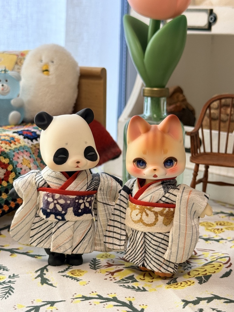kumukuku cocoriang 正絹 お着物 松葉