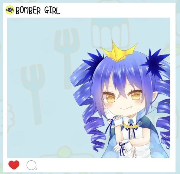 ボンバーガール 飯テロアクリルキーホルダー