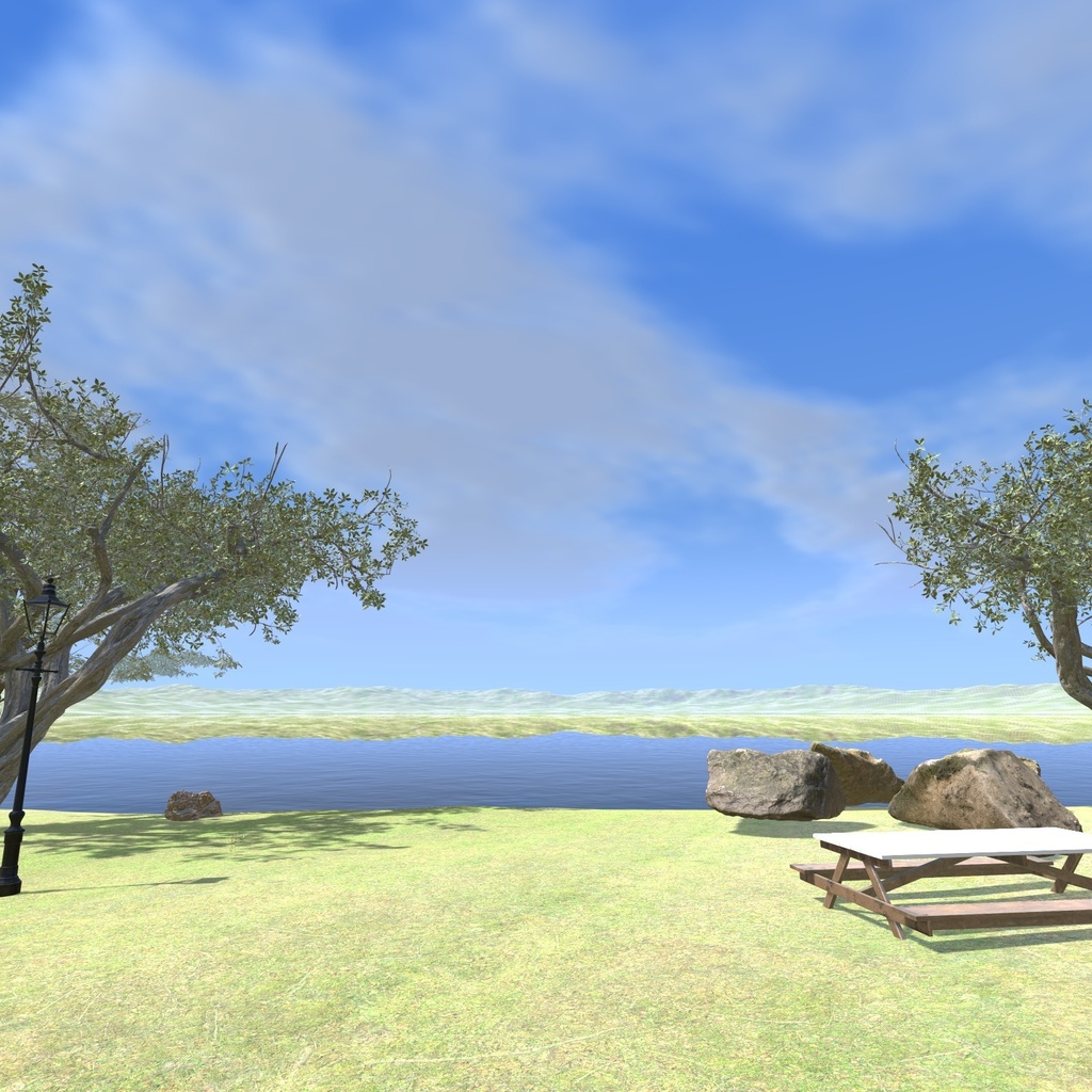 【VRChatワールド用】昼・夕焼け・星空が描ける空「空色」【PC/Quest対応】