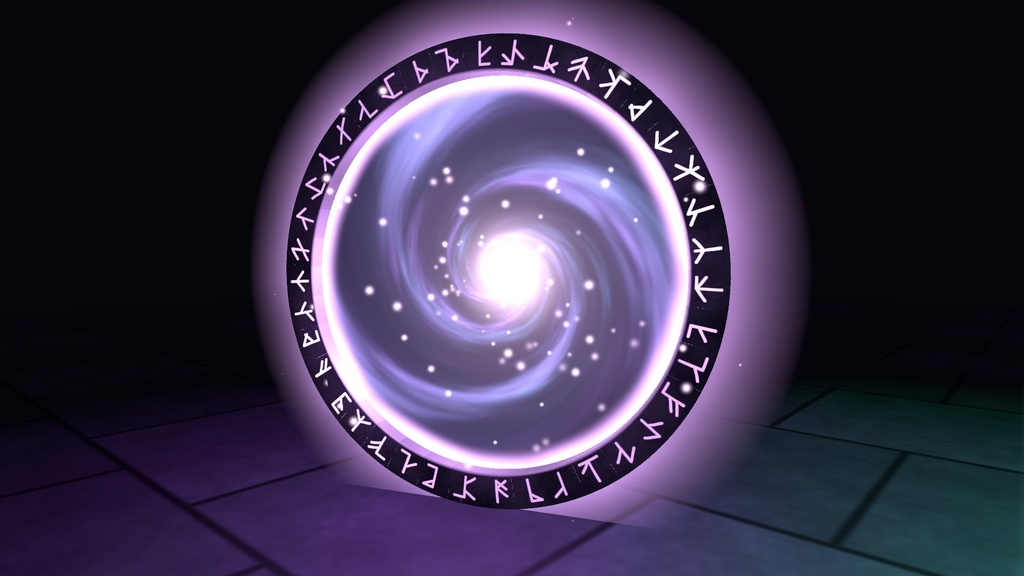 【VRChat】ポータルゲートシェーダー 門 モン Mon Portal Gate(ワールド向け)
