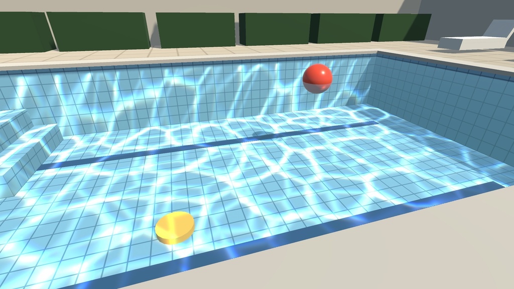 【VRChat】水底の光シェーダー 水紋 ミナモ Minamo Water Caustics(ワールド向け)