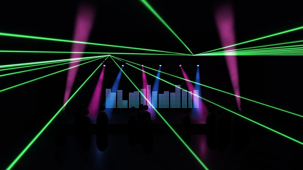 【VRChat】ステージ照明シェーダー 舞台光 ブタイコウ Butaikou Stage Lights(ワールド向け)