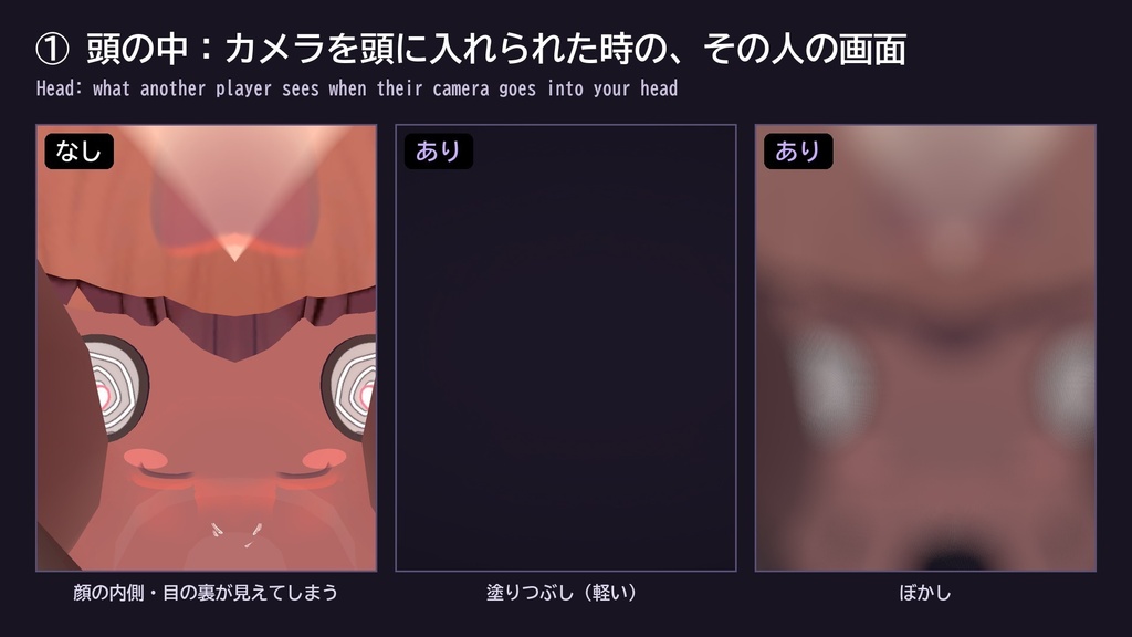 【VRChat】見せない3点セット 帳 トバリ Tobari Privacy Covers(アバター向け)