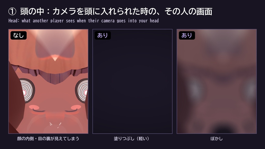 【VRChat】見せない3点セット 帳 トバリ Tobari Privacy Covers(アバター向け)