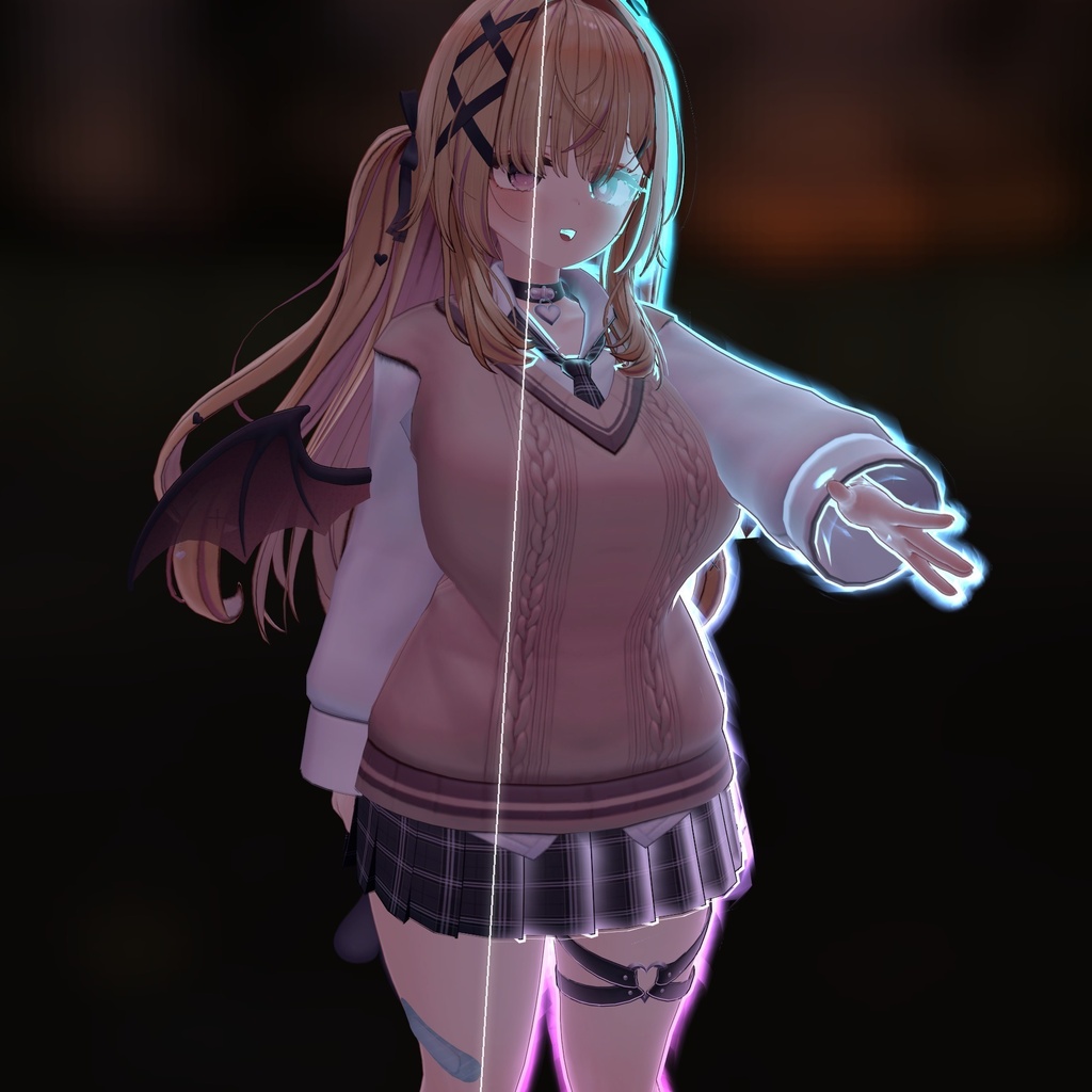【VRChat・汎用】アバターのふちが光るアウトラインシェーダー「縁光」(アバター用・PC)