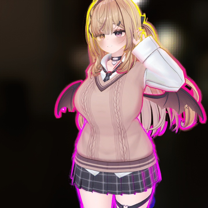 【VRChat・汎用】アバターのふちが光るアウトラインシェーダー「縁光」(アバター用・PC)