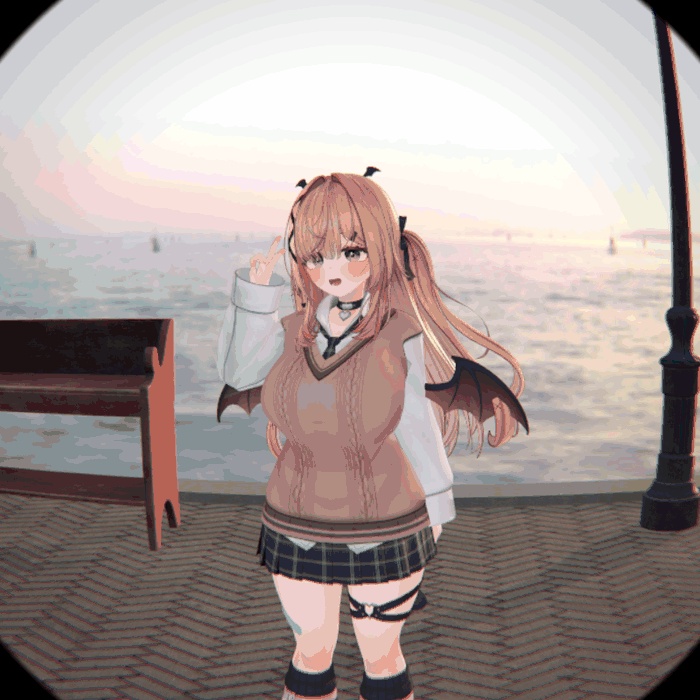 【VRChat・汎用】自分の視界とカメラだけ変わるフィルター「写景」(アバター用・PC)