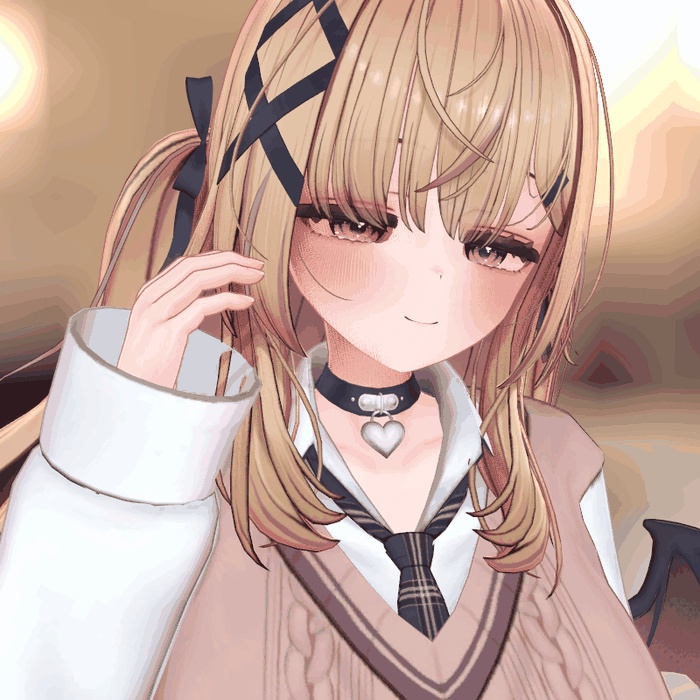 【VRChat・汎用】撫でると影が落ちて赤くなる接触影シェーダー「撫影」(アバター用・PC)