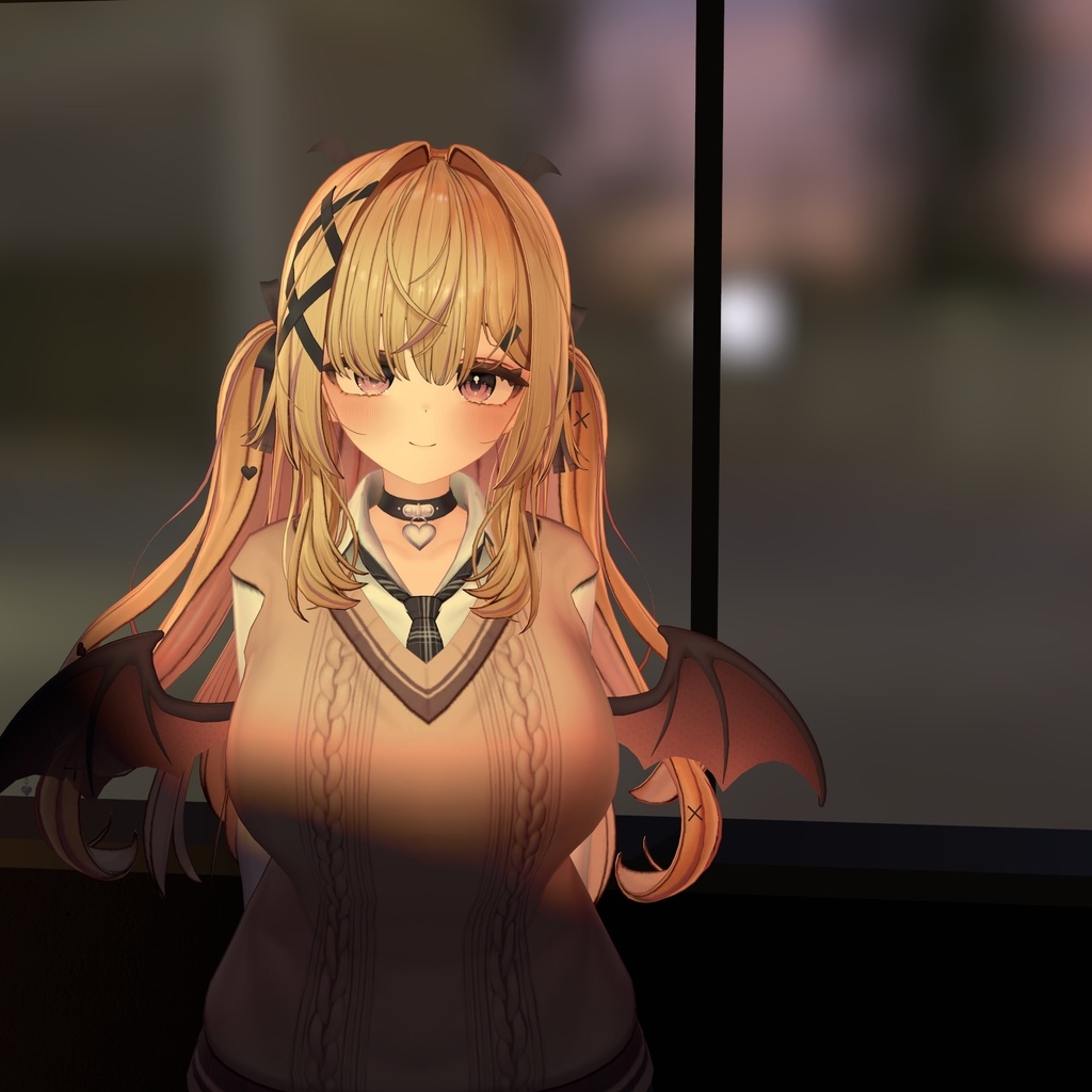 【VRChat・汎用】暗いワールドでも顔を照らす撮影ライト「手灯」(アバター用・PC)